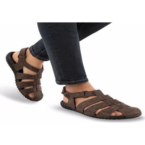 Мужские кожаные сандали Muya China At AliExpress