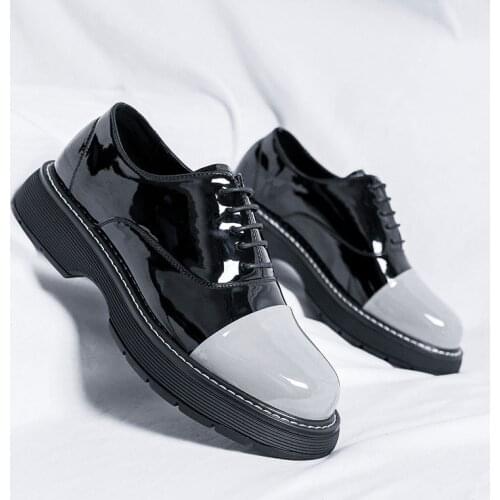 Мужские лакированные туфли OEING China At AliExpress