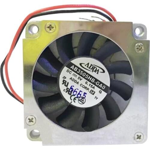Original for ADDA AB3505HB-GA0 35*35*5mm 3.5cm DC 5V 0.14A laptop server inverter cooling fan