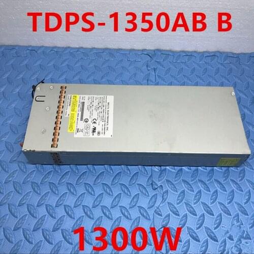 Almost New Original PSU For Netapp X763-R6 1300W Power Supply TDPS-1350AB B 114-00091 114-00063 114-00040