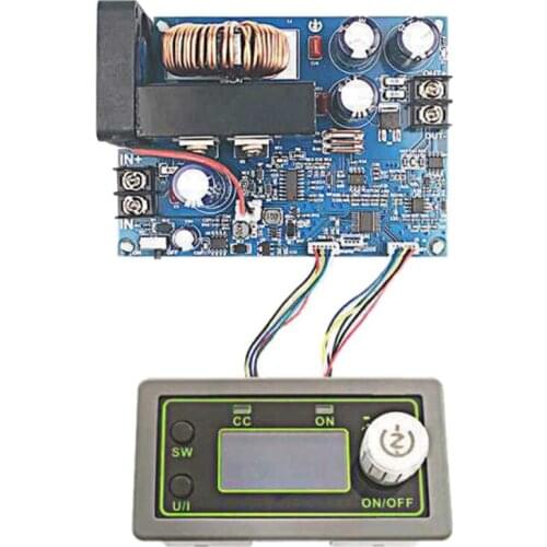 50V 20A 1000W CNC Step-Down Adjustable Power Supply Module Voltage And Current Meter With LCD Display