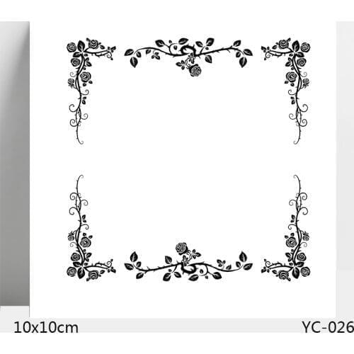 AZSG Leaf Clear Stamps For DIY Scrapbooking/Card Making/Album Decorative Silicone Stamp Crafts