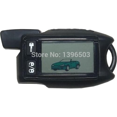 FIRSTARLINE TW 9.5 LCD Remote Control Keychain Fob for Russian Tomahawk 9.5 two way car alarm system Tomahawk 9.9 Key Chain