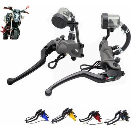 22mm 19 RCS CNC Motorcycle Brake Master Cylinder Cable clutch Radial Brake Pump Universal For Honda Yamaha Kawasaki Suzuki