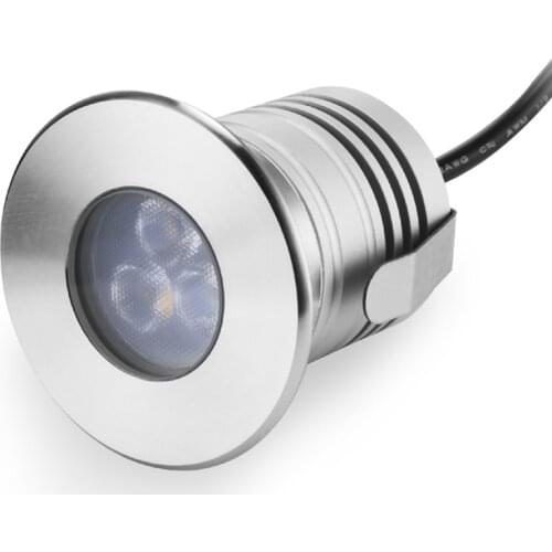 3W IP68 12V 24V Mini LED Bathroom Downlight Swimming Pool Lamp Bathroom Spot Home Garden Landscape Stair Lighting