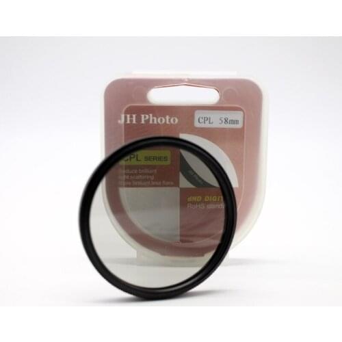 37 43 46 49 55 58 62 67 72 77 82mm CPL Camera Circular Polarizing Lens Filter For Canon Nikon DSLR Camera Lens