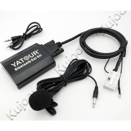 Yatour BTK Bluetooth Car Kit Digital Music CD Changer CDC 12PIN Connector For VW EOS Fox T5 Beetle Seat Altea Leon Toledo Radios