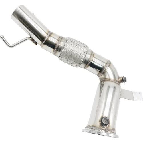 B*MW MI*NI COO*PER S F56 2014 onwards stainless steel B*MW MI*NI exhaust downpipe