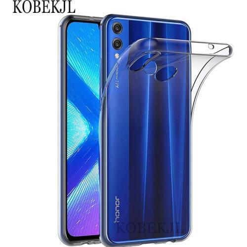 Honor 8X Case Honor 8X Case Soft Silicone Clear Back Cover Phone Case For Huawei Honor 8X 8 X Honor8X JSN-L21 JSN-L42 Case Cover