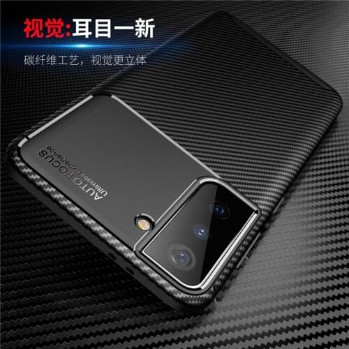 For Samsung Galaxy S21 Case Silicone Protective Rubber Armor TPU Soft Case For Galaxy S21 Cover For Samsung S21 Plus Ultra Case