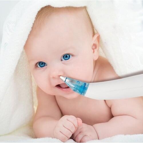 Baby Electric Nasal Aspirator Household Toddler Safety Nose Snot Cleaner santé du bébé new born baby items Safe and Non-toxic