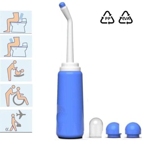 Hot Handheld Washing Pregnant Sprayer Bidet Portable Long Nozzle Baby 500Ml Large Capacity Toilet Travel Personal Cleaner