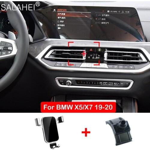Good Price Car Mobile Phone Holder For BMW X5 X7 2019 2020 New Air Vent Mount Cradle Dashboard Cell Smartphone Bracket GPS Stand