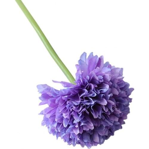 Artificial Flower Exquisite Realistic Single-head Faux Silk Flower Small Simulation Hydrangea Wedding Decoration
