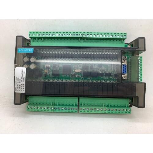 LE3U FX3U 48MR RS485 RTC (real time clock) 24 Input 24 Relay output 6 analog input 2 analog output plc controller