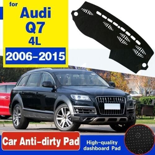 For Audi Q7 4L 2006~2015 Anti-Slip Mat Dashboard Cover Pad Sunshade Dashmat Protect Carpet Car Accessories S-line 2009 2010 2013