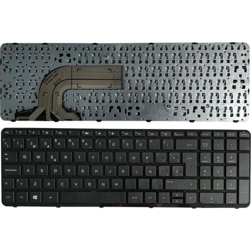 New SP Spanish Teclado Keyboard For HP Pavilion 15 15e 15T 15-n 15-e 15-E100 15-n100 15t-e000 15t-N000 Laptop with Frame