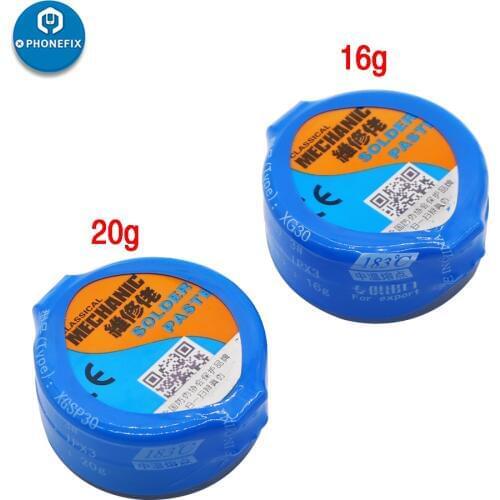 MECHANIC Solder Paste Flux XG-30 XGSP30 Soldering Flux Cream Medium Temperature for Mobile Phone PCB Repair BGA Welding Fluxes