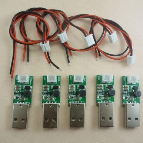 5pcs dc dc boost converter 3.3V 3.7V 4.5V 5V 6V to 12V Step Up Module for Motor LED Solar charger