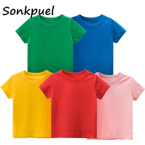 Sonkpuel Short Sleeve T-shirts For Girls