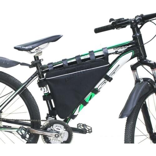 MTB Triangle Li-ion Battery Storage Bag Electric Bicycle Tripod Large Capacity Storage Bag Bike Cycling Accessories