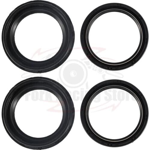 Fork Oil Sealsx2pcs & Dust Sealsx2pcs For Kawasaki ZX900 Ninja ZX-9R 1998 1999