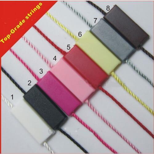 1000PCS top grade Blank string clothes seal hang tag /string buckle/string /free shipping