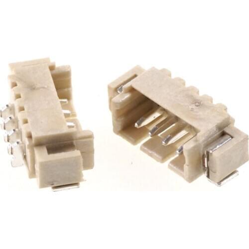 1000 Pcs Cut The Tape 4 Pin Bar Connector 1.25MM Pitch PCB Header Cross 53261-0471 Picoblade Horizontal Right Angle SMT Mount