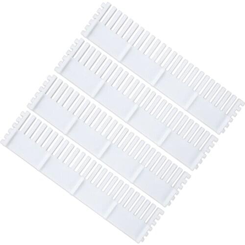 4 Pcs Box Silicone Mold Fixed Frame Rectangle Incense Box Resin Mould Fixing Pad Holder for DIY Jewelry Casting