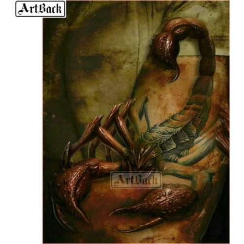 Diamond painting dice sticker square / round dril animal crystal mosaic embroidery sticker home decoration 50x65cm