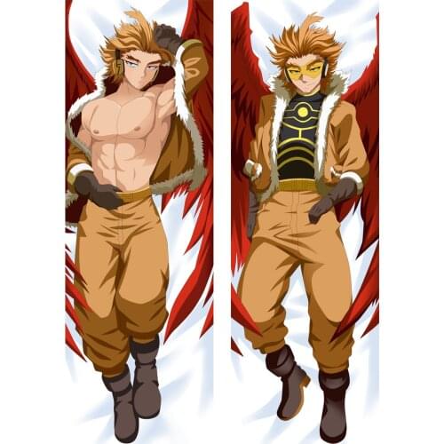 Anime My Hero Academia Dakimakura Hugging Body Pillow Case Boku no Hero Academia Male Character DIY Throw Cushion Pillow Cover