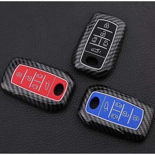 ABS Car Key fob Holder Case Chain Cover For Toyota Previa Alphard Vellfire 30 2015 2016 2017 2018 2019 Remote