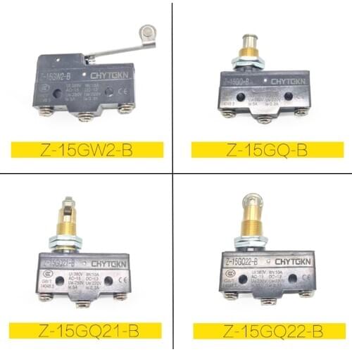 Free shiiping 5PCS Push Button Plunger Momentary Micro Limit Switch SPDT 16A Z-15GQ-B GQ21-B 22-B GD-B GW22-B GW24-B GW55