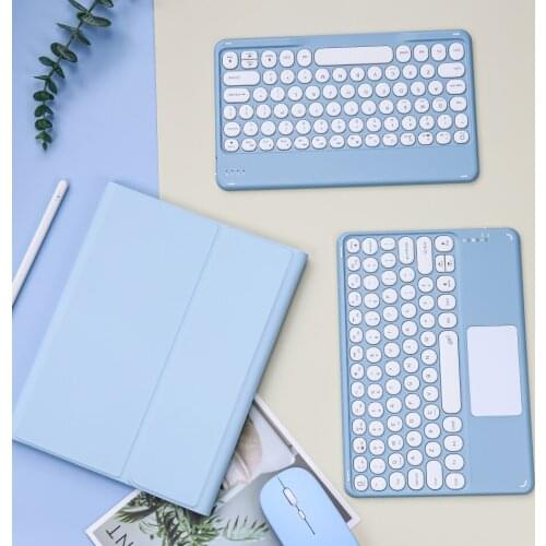 Case for iPad keyboard Wireless Mouse Pencil Case 2021 For iPad Pro 11 Case 2020 iPad Air 4 Case 10.2 7 8th Generation 9.7 Air 2