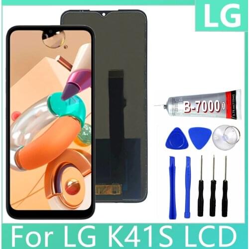For LG K41S LCD Display Touch Screen Digitizer Assembly LCD For LG k41S LMK410EMW LM-K410EMW LM-K410 Replacement