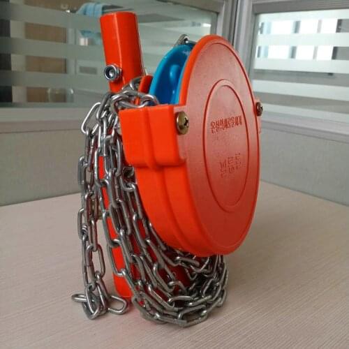 Film Coiling Machine for Greenhouse Roof Manual Chain Film Coiling Machine