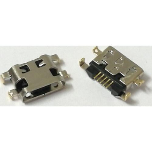 Micro mini usb jack socket connector charging port replacement repair parts For ALCATEL POP 3 OT 5015 5015X 5015D POP3