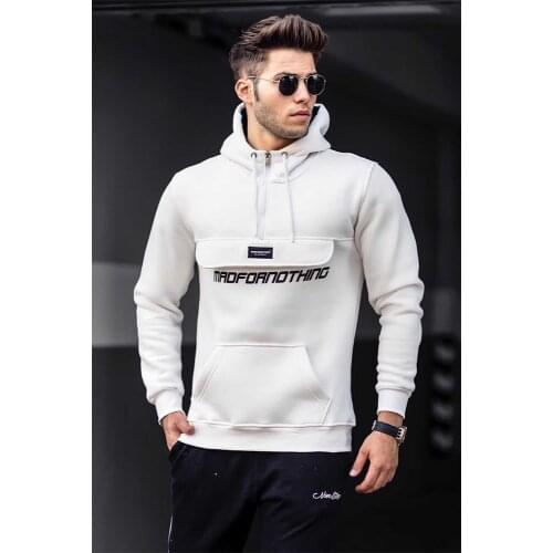 2021 Men Hip Hop Hoodie Streetwear Cotton Clothes Male Pullover Casual Sweatshirts Male Tracksuits Fashion Clothes Outerwear Pocket Slim Fit Stand Collar Fleece Sportswear Multicolor Autumn Winter Spring Daily