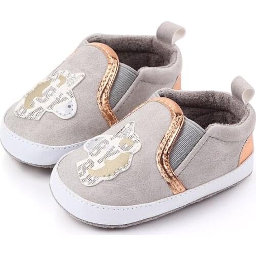 2021 Autumn Baby Boys Girls Shoes Breathable Anti-Slip Toddler Soft Soled Walking PU Shoes