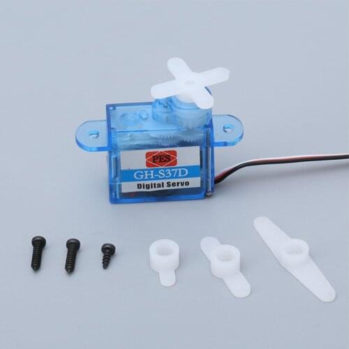 PES GH-S37D 3.7g Servo Mini Micro Servo for RC Plane Helicopter Boat Car