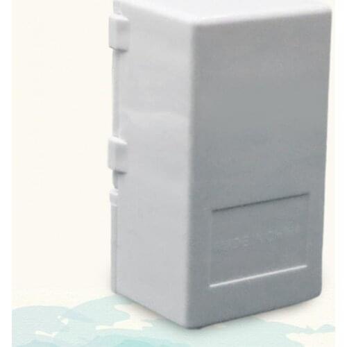 Plastic Fashionable Children Pretender Toy Dollhouse Refrigerator Vibrant Color Dollhouse Fridge Fade-less for Kids