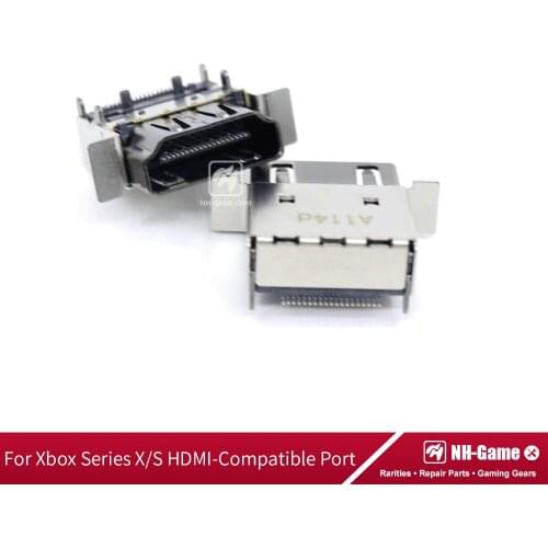 100pcs Interface Socket For Xbox Series X/S Console HDMI-compatible Port For XSX/XSS Connector Jack