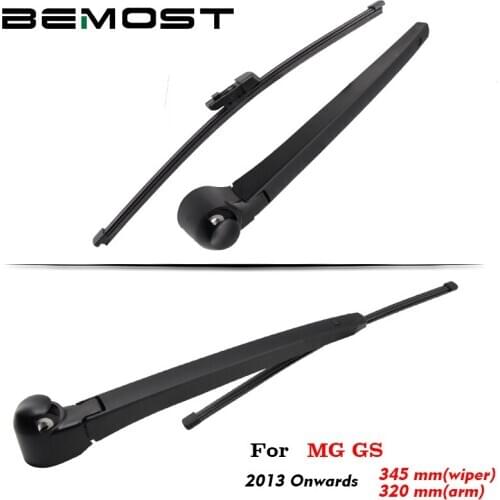 BEMOST Car Rear Windscreen Windshield Wiper Arm Blade Natural Rubber For MG GS 345mm Hatchback 2013 2014 2015 2016 2017 2018