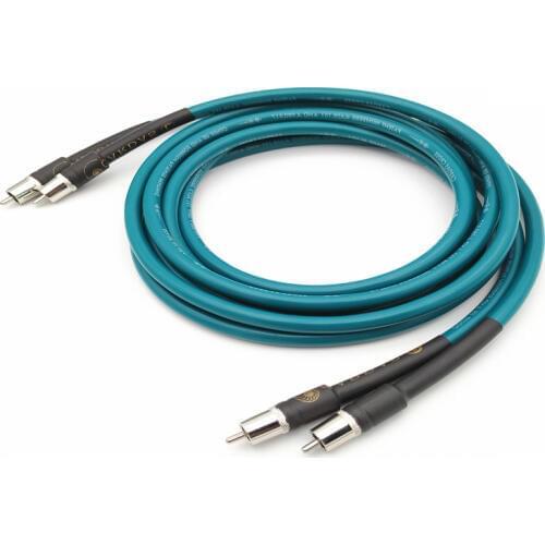 Pair Yter Cross RCA Interconnect Audio Cable HIFI Audio RCA Cable