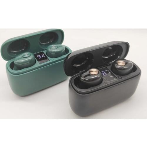 SS TWS052 Wireless Bluetooth 5.0 Earphone Hi-Fi Touch Contro Ultraligh Sports Headset Support Gaming Mode Phones HD Call