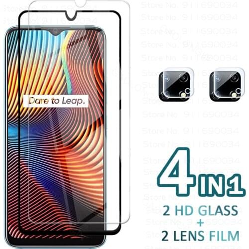 Glass for oppo realme 7i global screen protector orro opo realmi c21 c20 c17 c15 c12 c11 c3 7 pro 5g 6 6i camera lens glass