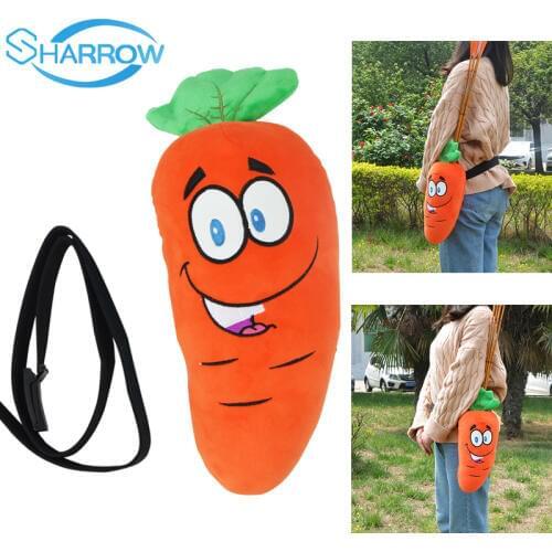 Archery Arrow Quiver Creative Cartoon radish Belt Waist Hip Bag Arrow Tube Portable Arrow Storage Bag Shooting Accessories