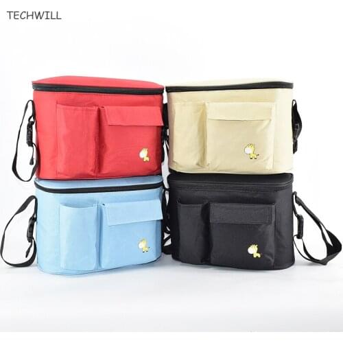 Baby Stroller Diaper Bags Big Capacity Mummy Bags Stroller Organizer Bag Baby Travel Storage Bottle Bag Strollers Accessories