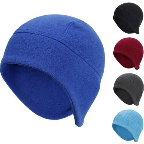 Unisex Outdoor Windproof Winter Warm Fleece Hats Camping Hiking Cycling Hunting Caps Fishing Run Hat Military Tactical Headgear
