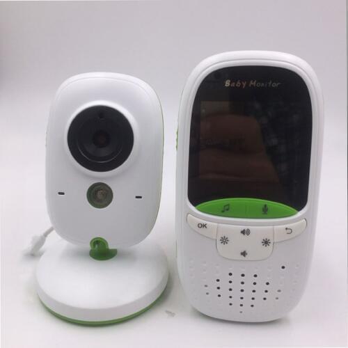 Video Baby Monitor with Camera and Audio, Keep Babies Safe with Night Vision, Talk Back, Room Temperature, Lullabies, Dimmable